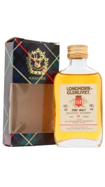 Longmorn - 12 year old Gordon & MacPhail Pure Malt Scotch Whisky 5cl 40% ABV Miniature