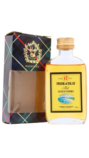 Pride of Islay - 12 year old Gordon & MacPhail Malt Scotch Whisky 5cl 40% ABV Miniature