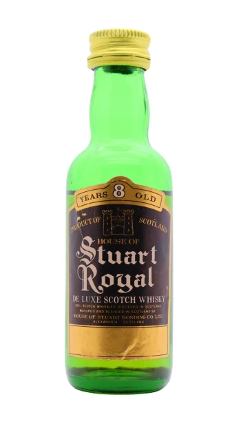 Stuart Royal - 8 year old De Luxe Blended Scotch Whisky 5cl 40% ABV Miniature