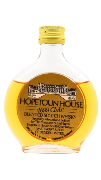Hopetoun House - 1699 Club Blended Scotch Whisky 5cl 40% ABV Miniature