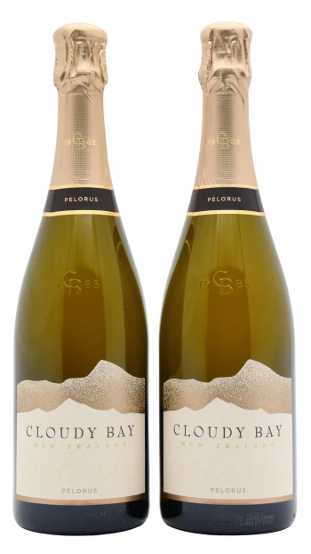 Cloudy Bay - Pelorus Sparkling Wine 75cl x 2 12.5% ABV (2 x 75cl)