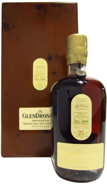 Glendronach - 25 year old Grandeur Batch 8 Highland Single Malt Scotch Whisky 70cl 50.3% ABV