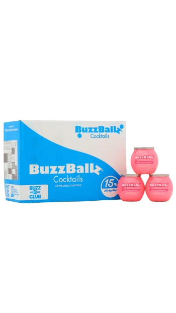 BuzzBallz - Pink Lemonsqueezy Cocktail 20cl x 24 15% ABV (24 x 20cl)