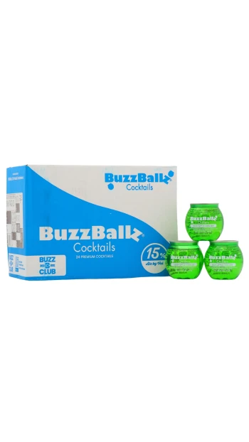 BuzzBallz - Sour Apple Cocktail 20cl x 24 15% ABV (24 x 20cl)