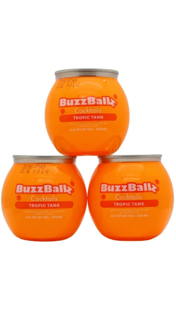 BuzzBallz - Tropical Tang Cocktail 20cl x 3 15% ABV (3 x 20cl)