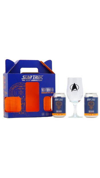 Star Trek - 10 Forward Session IPA Beer 330ml x 2 4.2% ABV Gift Pack