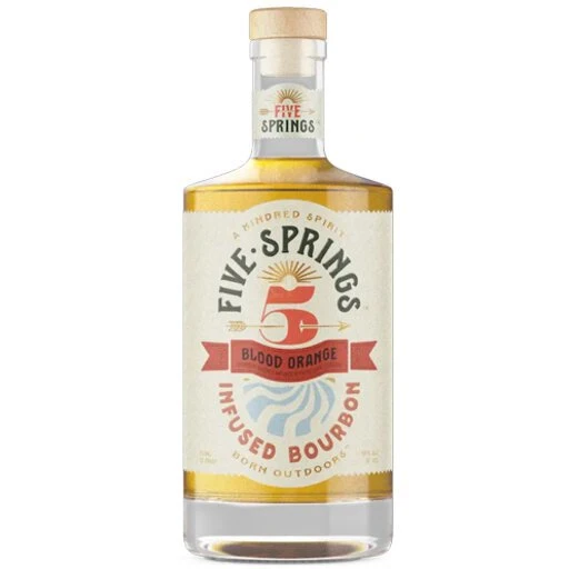 Five Springs Blood Orange Infused Bourbon 750ml