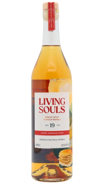 Glen Moray - 19 year old Living Souls Single Malt Scotch Whisky 70cl 50.5% ABV