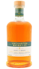 Royal Brackla - 8 year old Uncharted Whisky Co. Paint It Brack Whisky 70cl 55% ABV