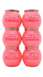 BuzzBallz - Pink Lemonsqueezy Cocktail 20cl x 6 15% ABV (6 x 20cl)