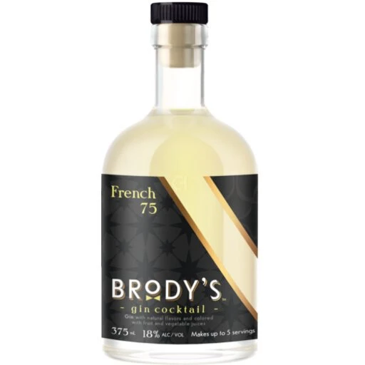Brody's French 75 Gin Cocktail 375ml