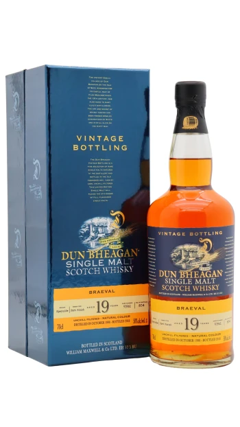 Braeval - 19 year old Dun Bheagan Single Port Cask #93961 1998 Whisky 70cl 50% ABV