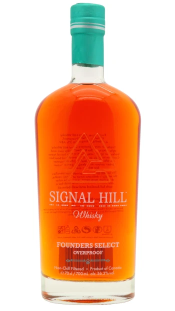 Signal Hill - Founders Select Overproof Canadian Whisky 70cl 56.3% ABV