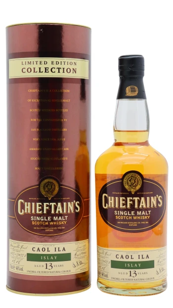 Caol Ila - 13 year old Chieftain's Manzanilla Cask Single Malt Scotch 1993 Whisky 70cl 46% ABV