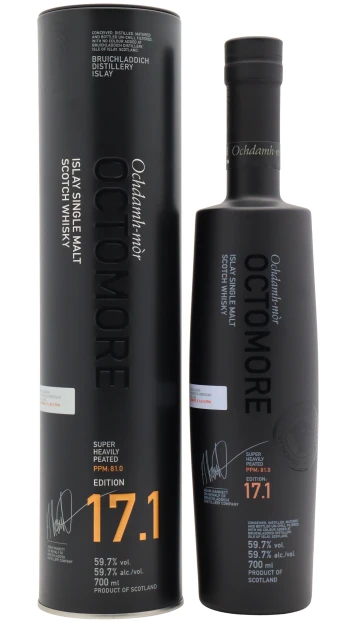 Octomore - 5 year old Chromatic Signatures - Seventeen Series 17.1 Single Malt Scotch Whisky 70cl 59.7% ABV