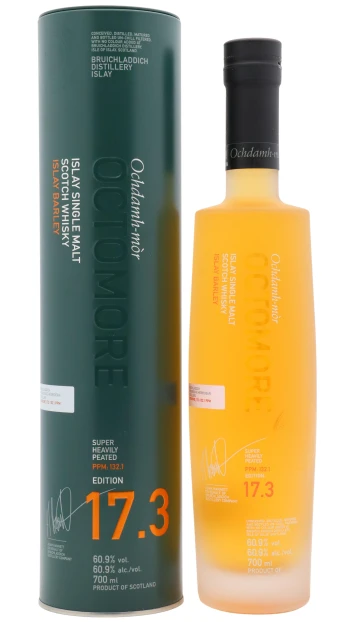 Octomore - 5 year old Chromatic Signatures - Seventeen Series 17.3 Single Malt Scotch Whisky 70cl 60.9% ABV