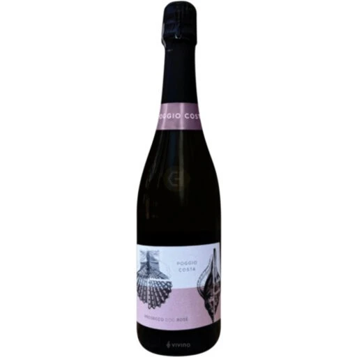 Poggio Costa Prosecco Brut Rose 750ml