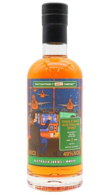 Killara - 2 year old That Boutique-y Whisky Company Batch #1 Single Malt Australian Spirit 50cl 49% ABV