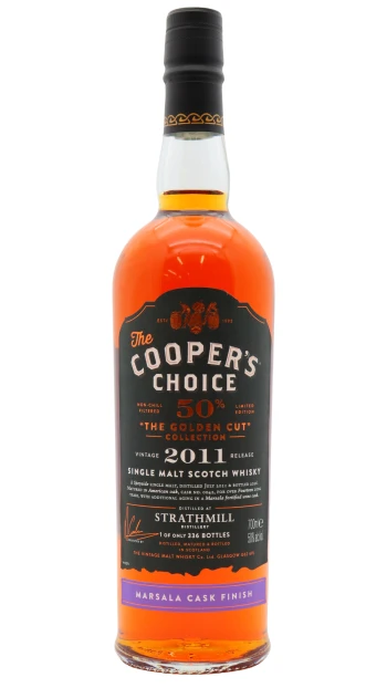Strathmill - 14 year old Coopers Choice The Golden Cut Single Marsala Cask #0042 2011 Whisky 70cl 50% ABV