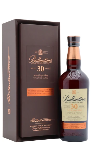 Ballantines - 30 year old Blended Scotch Whisky 70cl 40% ABV