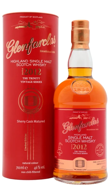 Glenfarclas - 12 year old The Sherry Casks – The Trinity Vintage Series No. 1 2012 Whisky 70cl 56% ABV