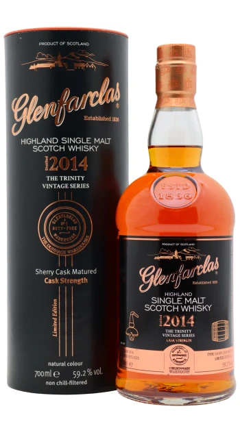 Glenfarclas - 12 year old The Dunnage Warehouses – The Trinity Vintage Series No. 2 2014 Whisky 70cl 59.2% ABV