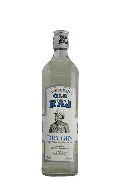 Old Raj Dry Gin Blue 110 Proof (700ml)