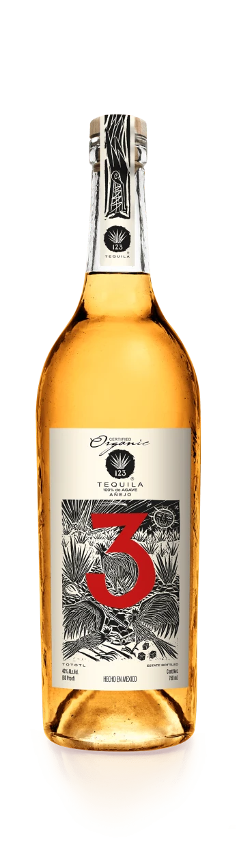 123 Organic Tequila Anejo (750ml)
