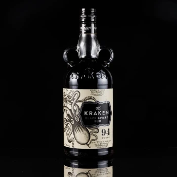 Kraken Black Spiced Rum White Label 94 Proof (750ml)