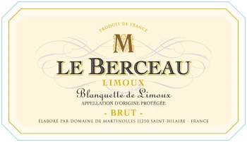 Domaine Martinolles Blanquette de Limoux Le Berceau Brut  - NV (750ml)