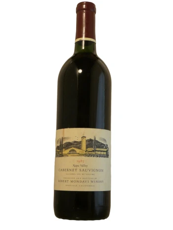 Robert Mondavi Winery Cabernet Sauvignon - (Top sholder) 1987 (750ml)