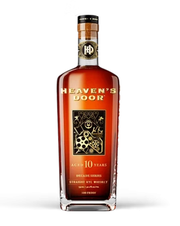 Heaven's Door Decade Series 10 Year Old Straight Rye Whiskey (750ml)