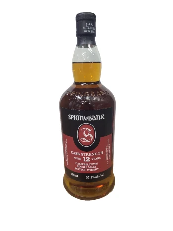 Springbank 12 Year Old Cask Strength (750ml)