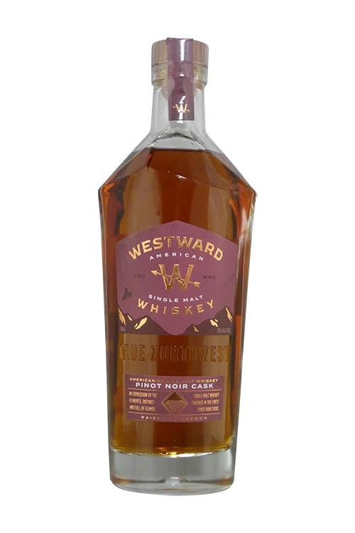 Westward Oregon Pinot Noir Cask American Single Malt Whiskey 750ml
