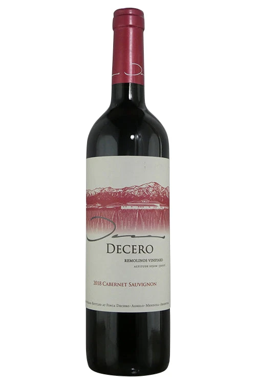 Finca Decero Remolinos Vineyard Cabernet Sauvignon - 2018 (750ml)