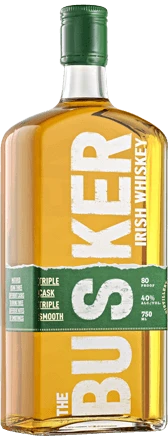 The Busker Triple Cask Irish Whiskey (750ml) GREEN LABEL