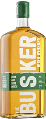 The Busker Triple Cask Irish Whiskey (750ml) GREEN LABEL