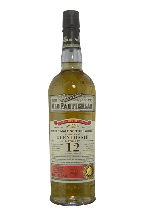 Douglas Laing Old Particular Glenlossie 12 Year Old Single Cask Single Malt Scotch Whisky (700ml)