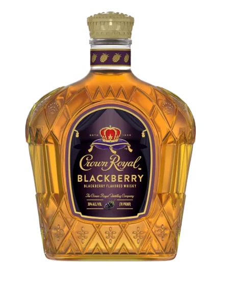 Crown Royal Limited Edition Blackberry Flavored Whisky (750ml)
