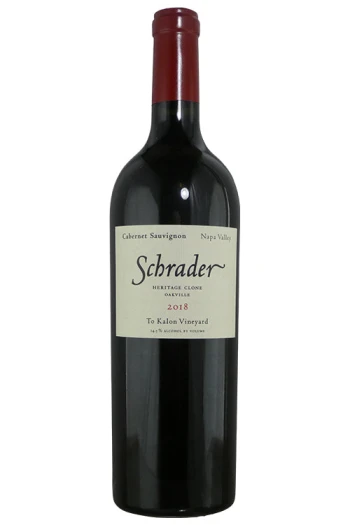 Schrader Cellars Heritage Clone To Kalon Vineyard Cabernet Sauvignon - 2018 (750ml)