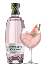 Butterfly Cannon Rosa Tequila (750ml)