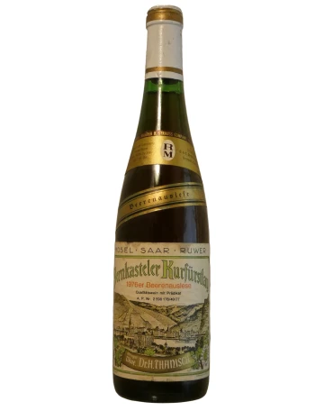 Dr. H Thanisch Berkasteler Kurfurstlag Beerenauslese - 1976 (750ml)