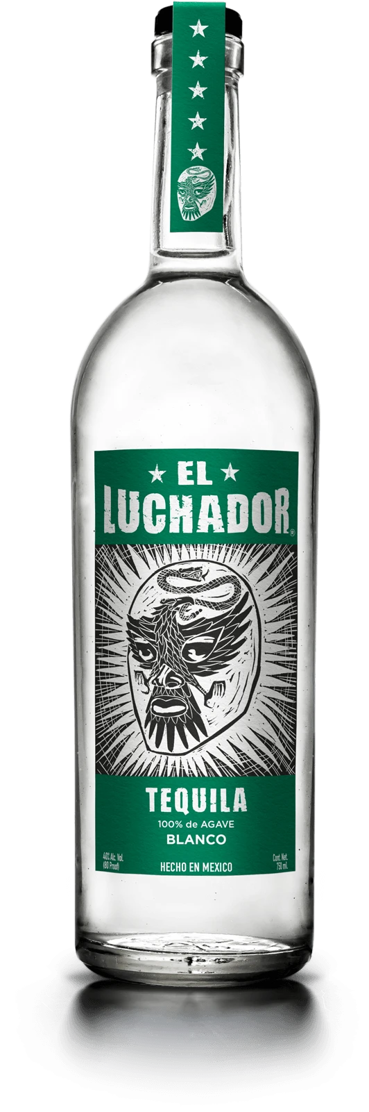 El Luchador Blanco Tequila (750ml)