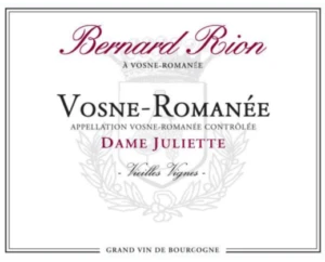 Dom Bernard Rion Vosne Romanee Dame Juliette - 2022 (750ml)