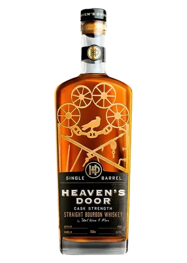 Heaven's Door Single Barrel Cask Strength Straight Bourbon Whiskey (750ml)