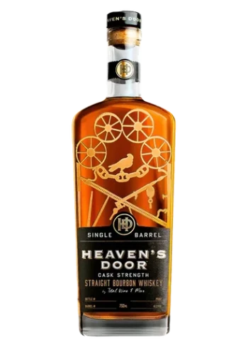 Heaven's Door Single Barrel Cask Strength Straight Bourbon Whiskey (750ml)