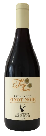 Twin Suns California Pinot Noir  - 2024 (750ml)