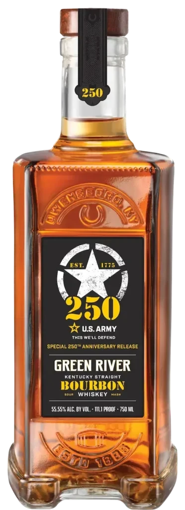 Green River Army 250th Anniversary Bourbon 111.1 Proof (750ml)
