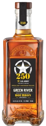 Green River Army 250th Anniversary Bourbon 111.1 Proof (750ml)