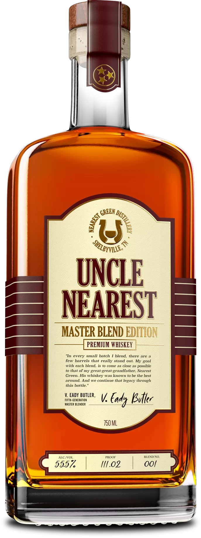 Uncle Nearest Master Blend Edition Premium Whiskey (750ml)